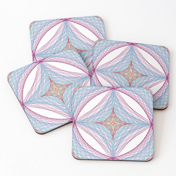 Item preview, Rectangular Pattern #4 Morph C Back [15898-RYGCBP-WB] designed and sold by LottMultimedia.