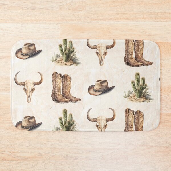 Item preview, Vintage Western Boots, Hat, Skull and Cactus designed and sold by Texacology.