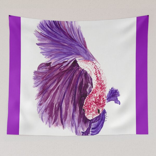 Item preview, Violet Betta designed and sold by Franclynart.