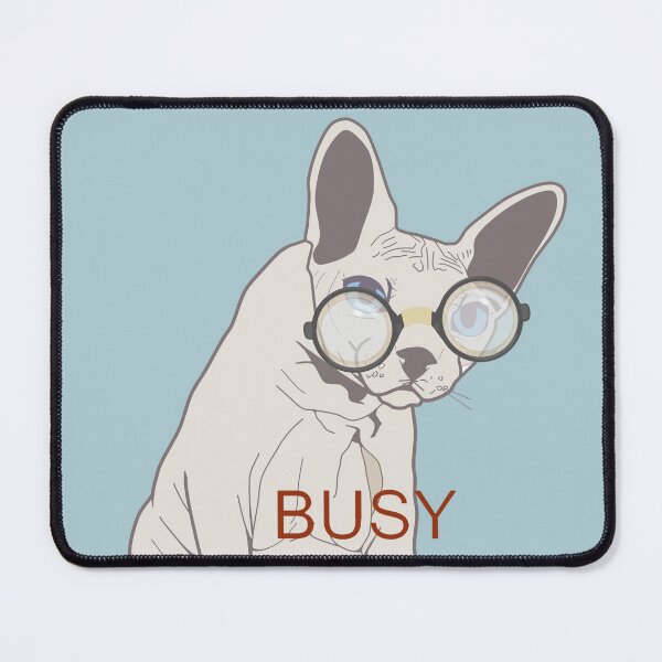 Item preview, Busy Doing Nothing Sphynx Cat designed and sold by ViewerEqualsPhoton.