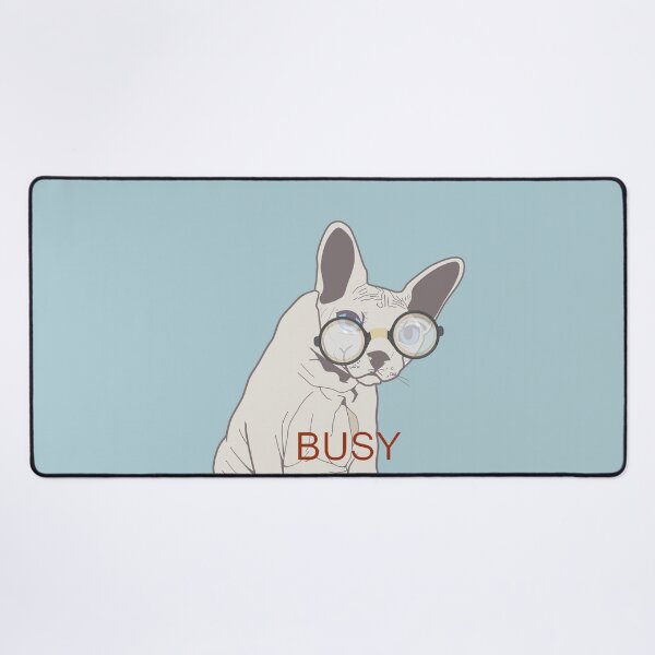 Item preview, Busy Doing Nothing Sphynx Cat designed and sold by ViewerEqualsPhoton.