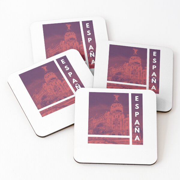 Item preview, Spain, Madrid travel design in color purple designed and sold by Skechtman2003.