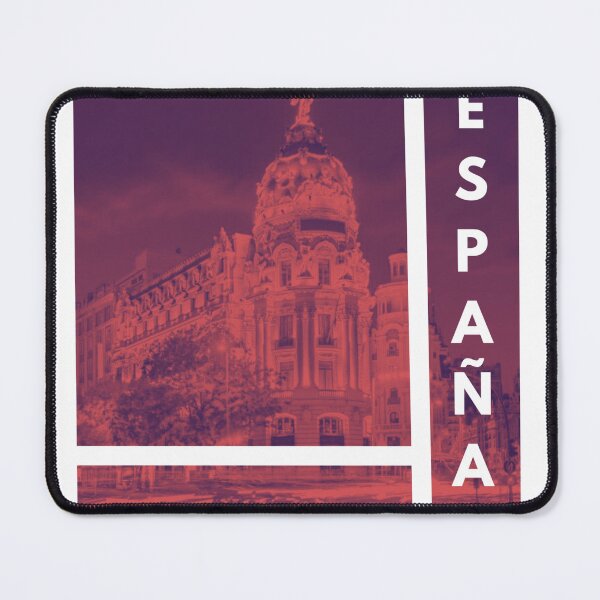 Item preview, Spain, Madrid travel design in color purple designed and sold by Skechtman2003.