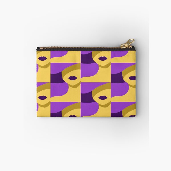 Item preview,  Bicolor  Yellow and Purple Woman With Hat designed and sold by briestudio.