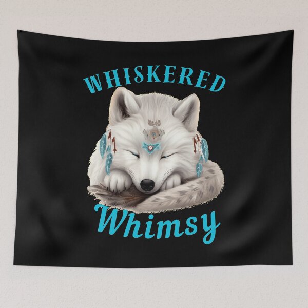 Item preview, Whiskered Whimsy. fox face designed and sold by FoxVibes.
