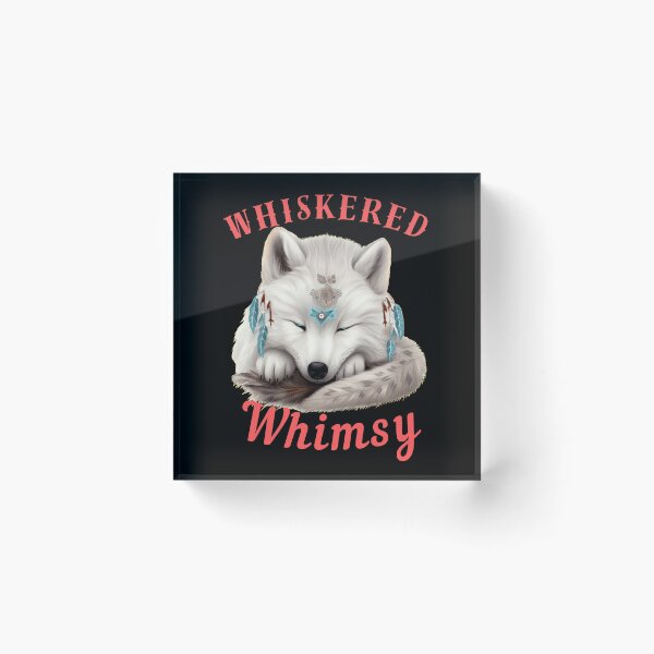 Item preview, Whiskered Whimsy. fox head designed and sold by FoxVibes.