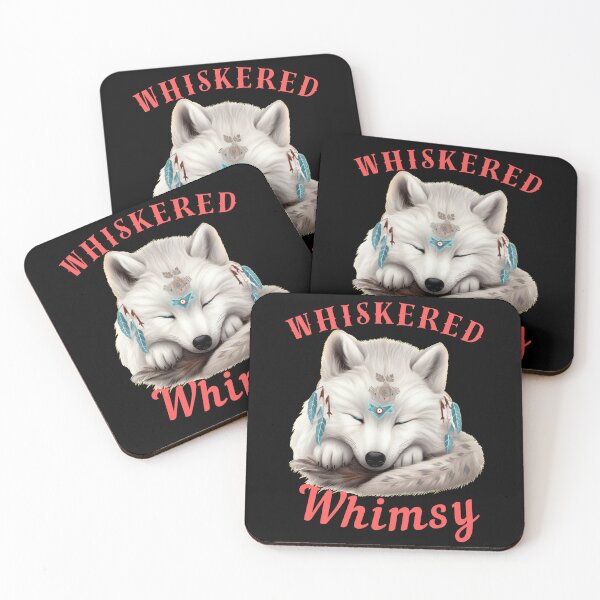 Item preview, Whiskered Whimsy. fox head designed and sold by FoxVibes.