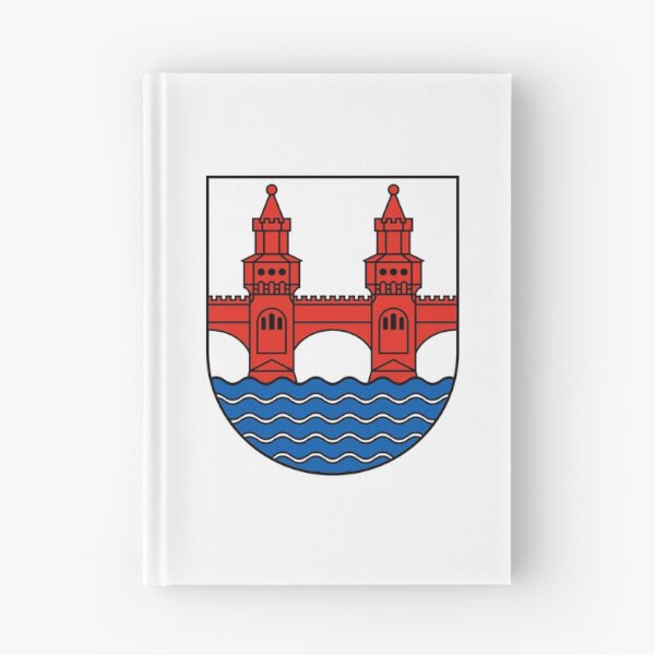 Item preview, Emblem of Friedrichshain-Kreuzberg, a boroughs of Berlin designed and sold by HeraldryCabinet.
