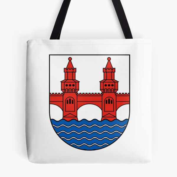 Item preview, Emblem of Friedrichshain-Kreuzberg, a boroughs of Berlin designed and sold by HeraldryCabinet.
