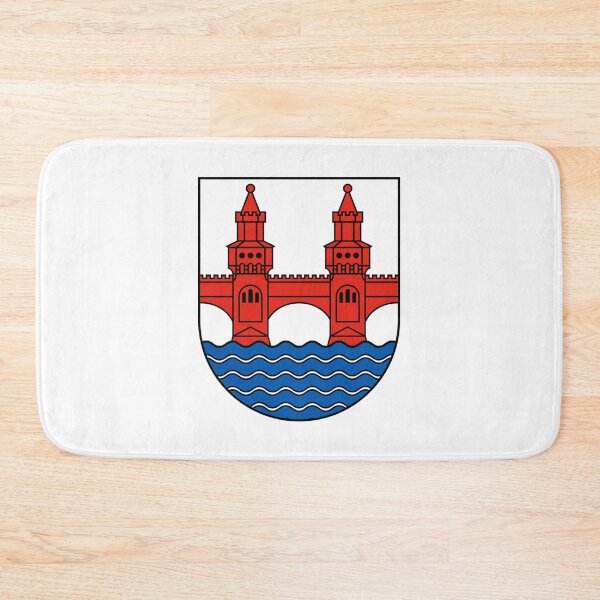 Item preview, Emblem of Friedrichshain-Kreuzberg, a boroughs of Berlin designed and sold by HeraldryCabinet.