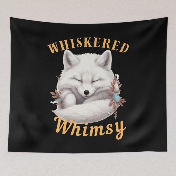 Item preview, Whiskered Whimsy. fox saying designed and sold by FoxVibes.