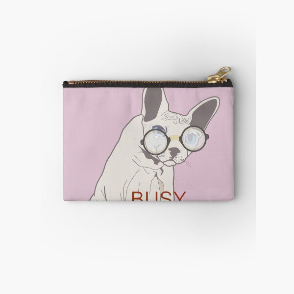 Item preview,  Busy Doing Nothing Sphynx Cat Pink designed and sold by ViewerEqualsPhoton.