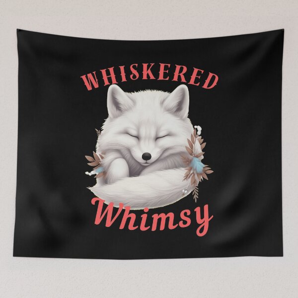 Item preview, Whiskered Whimsy. retro fox designed and sold by FoxVibes.