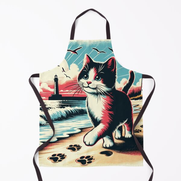 Item preview, Milo Cat's Seaside Serenity designed and sold by FayeWong.