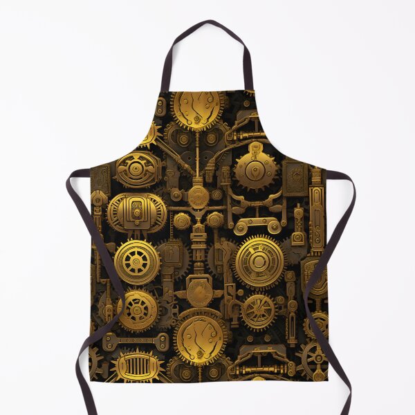 Item preview, Gold Steam Punk Gears designed and sold by Sp3ctrumOfColor.