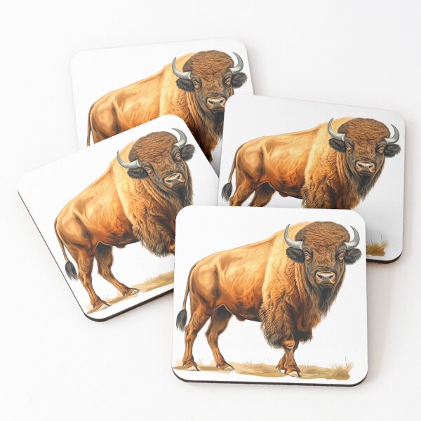 Item preview, Buffalo Illustration designed and sold by TheAnimalZ00.