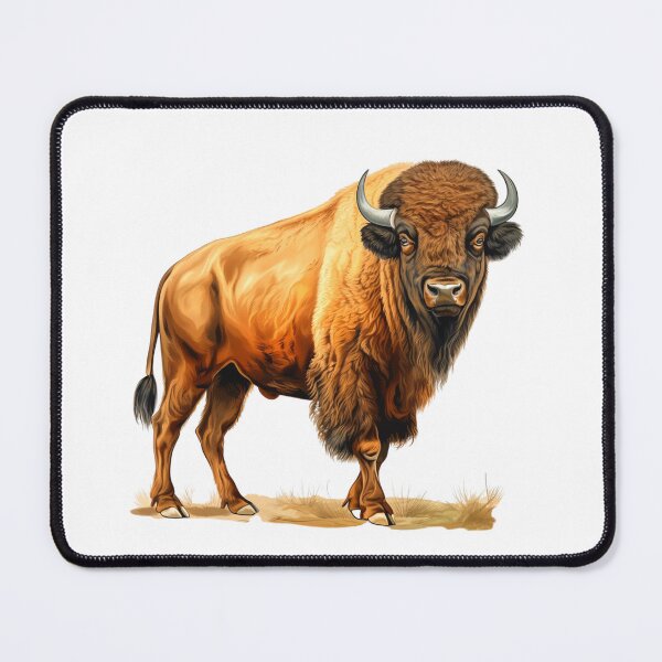 Item preview, Buffalo Illustration designed and sold by TheAnimalZ00.