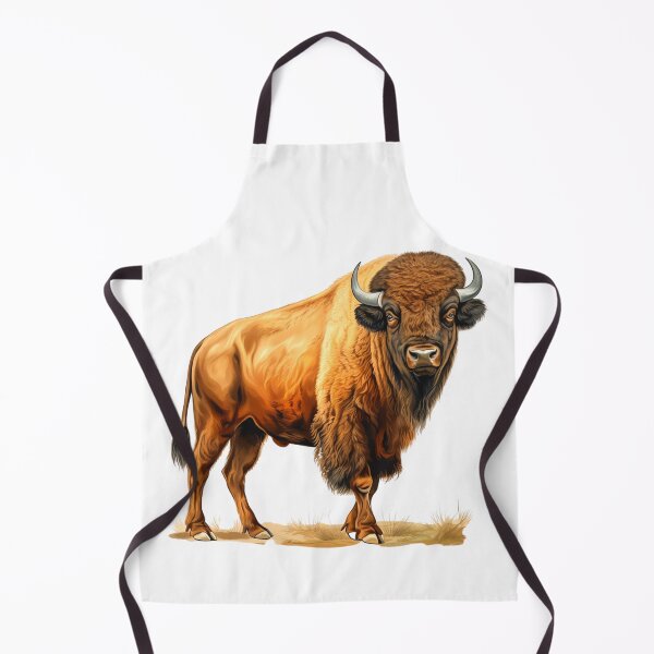 Item preview, Buffalo Illustration designed and sold by TheAnimalZ00.