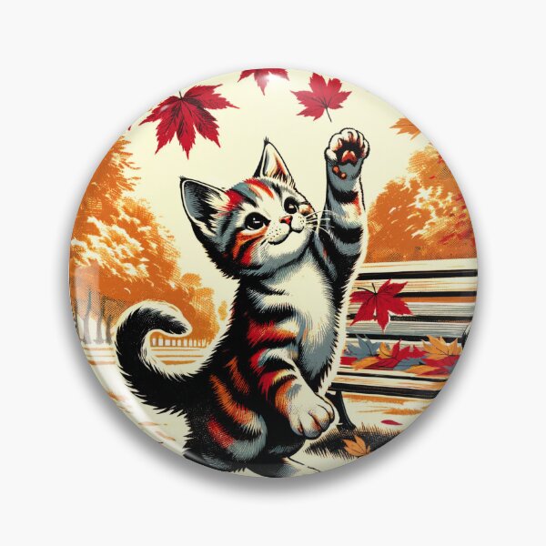 Item preview, Milo Cat's Autumn Amble designed and sold by FayeWong.