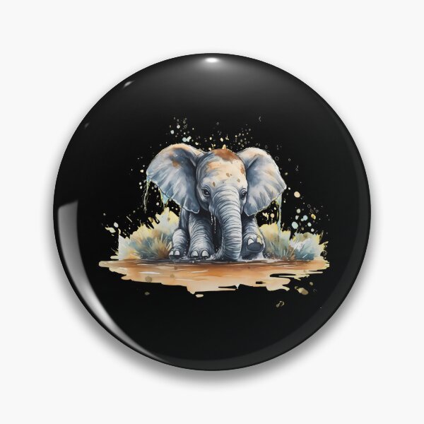 Item preview, Wild Elephant designed and sold by ElephantVibes.