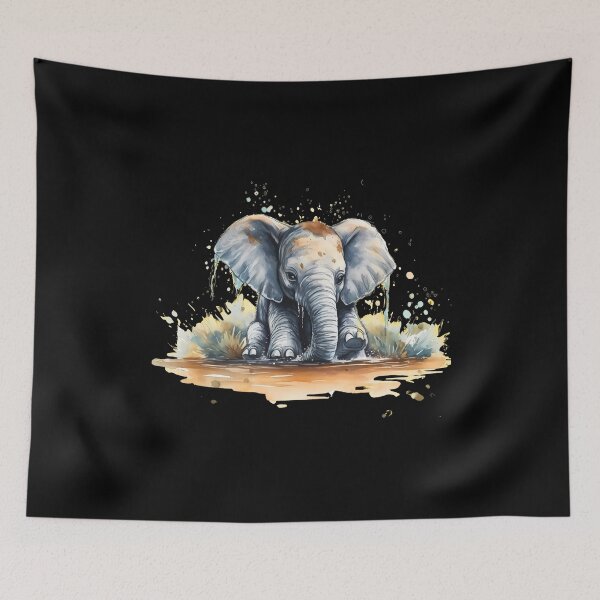 Item preview, Wild Elephant designed and sold by ElephantVibes.