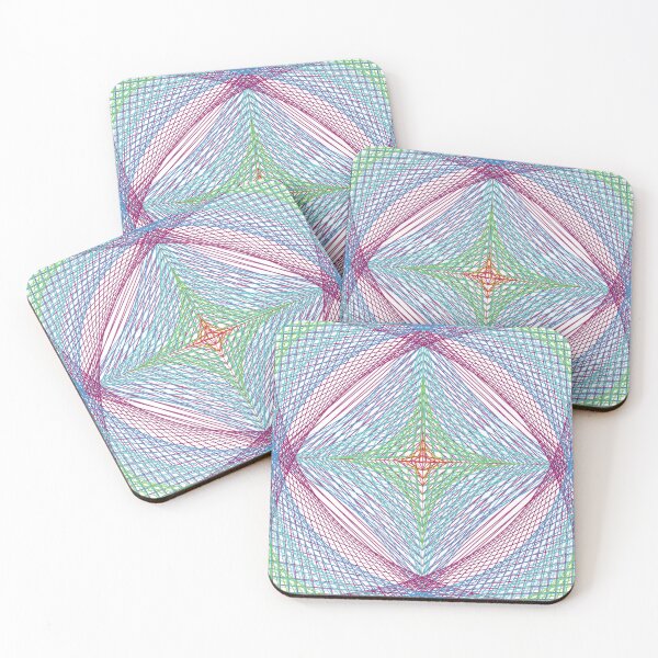 Item preview, Rectangular Pattern #4 Morph C Back [16026-RYGCBP-WB] designed and sold by LottMultimedia.