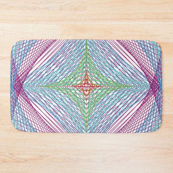 Item preview, Rectangular Pattern #4 Morph C Back [16026-RYGCBP-WB] designed and sold by LottMultimedia.
