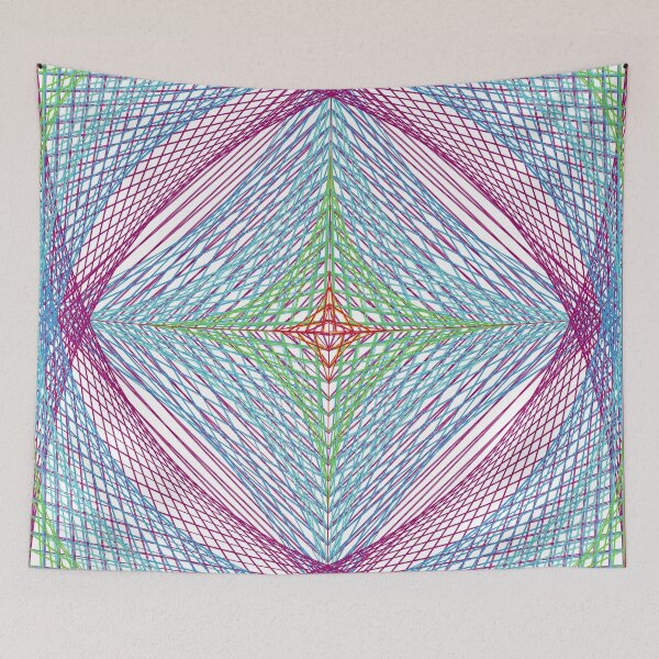 Item preview, Rectangular Pattern #4 Morph C Back [16026-RYGCBP-WB] designed and sold by LottMultimedia.