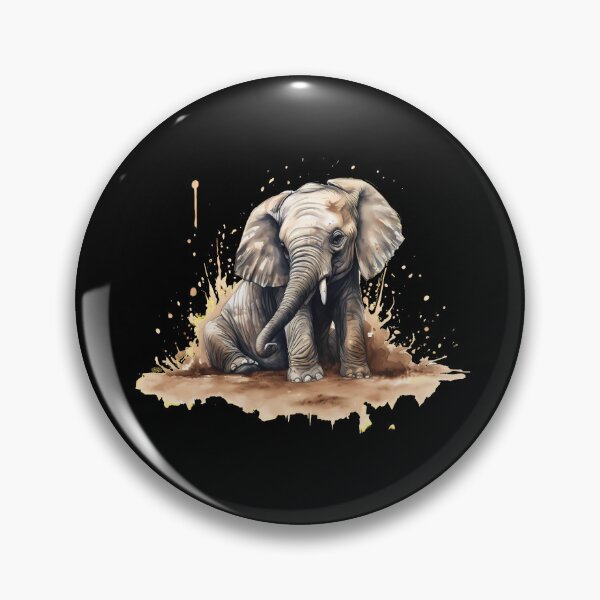 Item preview, Wild Elephant designed and sold by ElephantVibes.