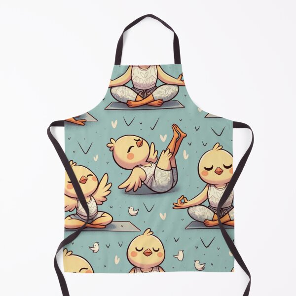 Item preview, Enhanced Playful Yoga Chicks designed and sold by CoussaZau.