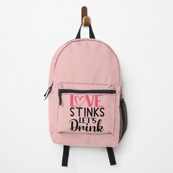 Item preview, Love Stinks Let's Drink Valentines Day Heart designed and sold by ArtMeetsPizza.