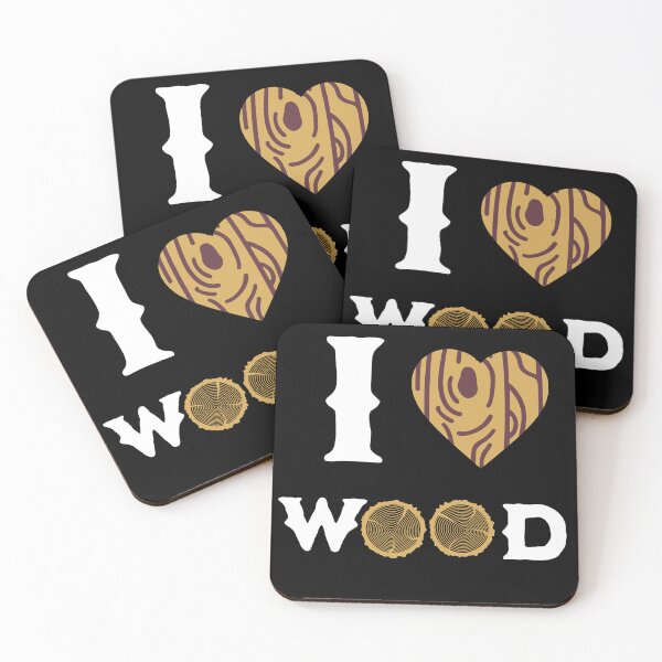 Item preview, craftsman inspired  "I Love Wood' design  designed and sold by gwiggington.