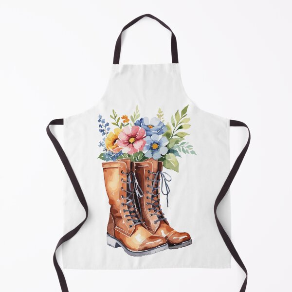 Item preview, Boots With Flowers designed and sold by MindFrank.