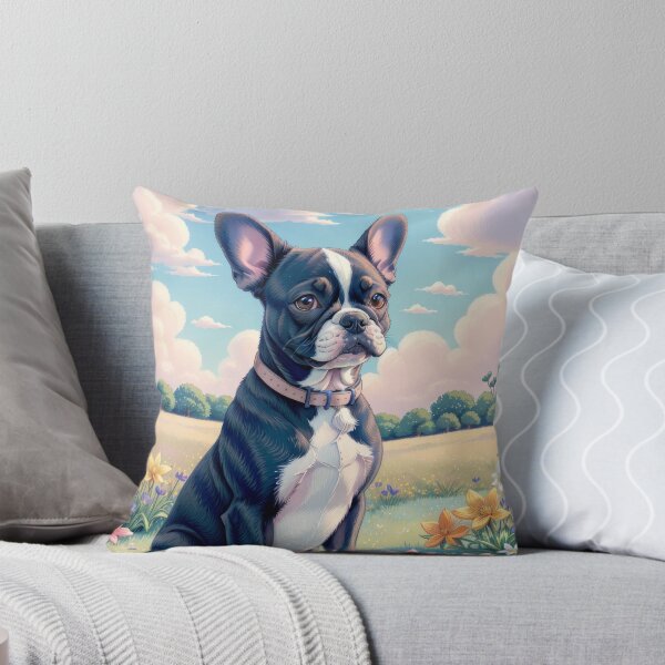 Item preview, French bulldog surreal artwork designed and sold by Tio-Tecun.