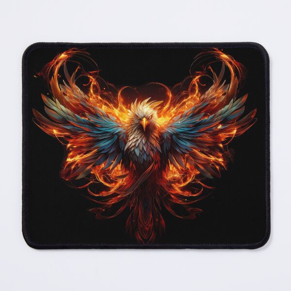 Item preview, Phoenix Rising - Mythical Creature designed and sold by BadAttitudeTees.