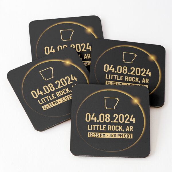 Item preview, Arkansas State Little Rock AR USA Totality April 8, 2024 Total Solar Eclipse designed and sold by BunnyPrinceDegn.