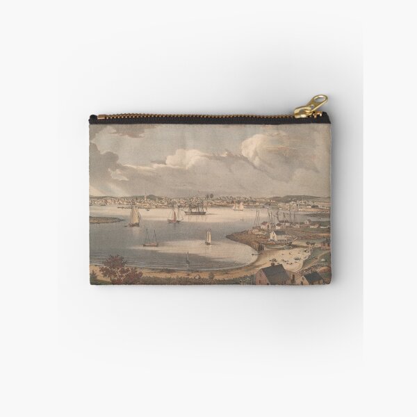 Item preview, Vintage Pictorial Map of Gloucester MA (1836) designed and sold by BravuraMedia.