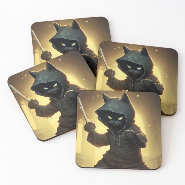 Item preview, Ninja Cat doing Ninja stuff designed and sold by Sp3ctrumOfColor.