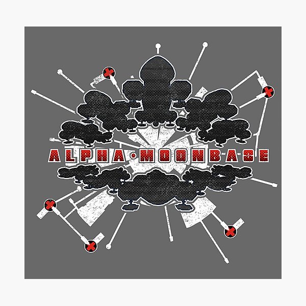 Item preview, Base Alpha Moon Front Dark Grunge designed and sold by Jeffery Wright.