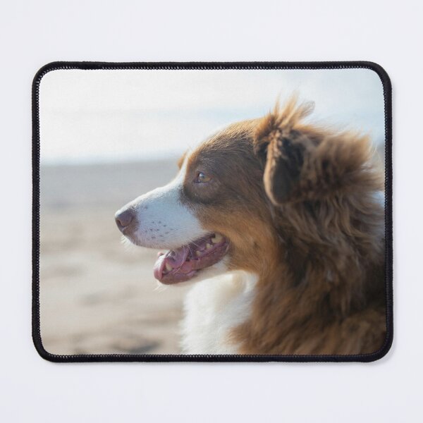 Item preview, Australian Shepherd At The Beach designed and sold by TheAnimalZ00.
