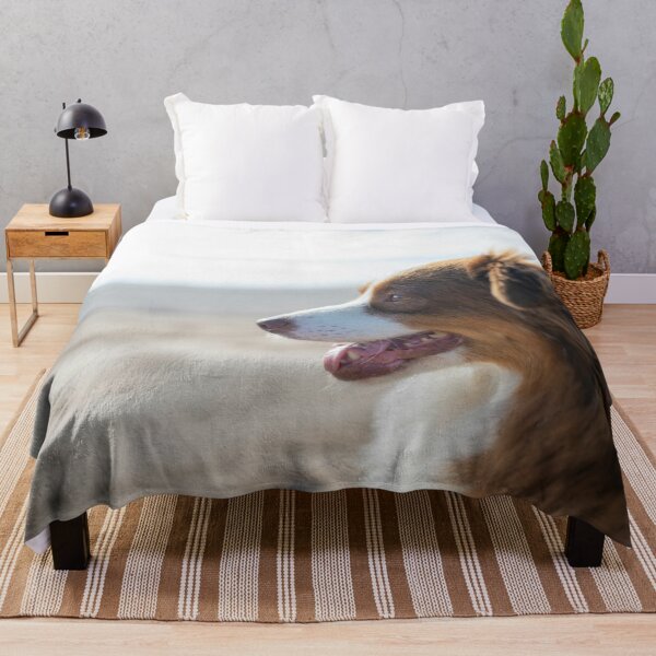 Item preview, Australian Shepherd At The Beach designed and sold by TheAnimalZ00.