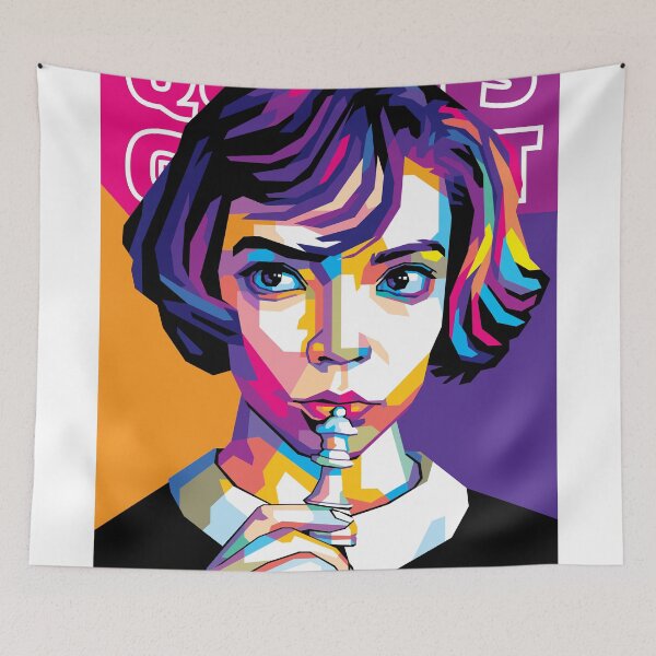 Item preview, Beth Harmon in WPAP Style designed and sold by Xezyy.
