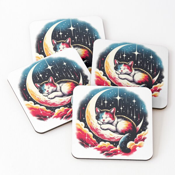 Item preview, Milo Cat's Starry Slumbe designed and sold by FayeWong.