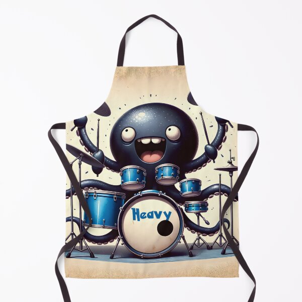 Item preview, Octopus Drummer Extravaganza designed and sold by inkArtistryfine.