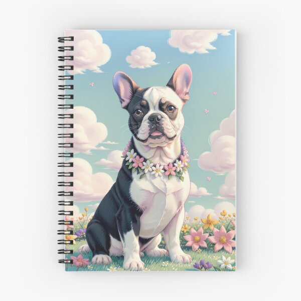 Item preview, Surreal French bulldog artwork in the heaven designed and sold by Tio-Tecun.