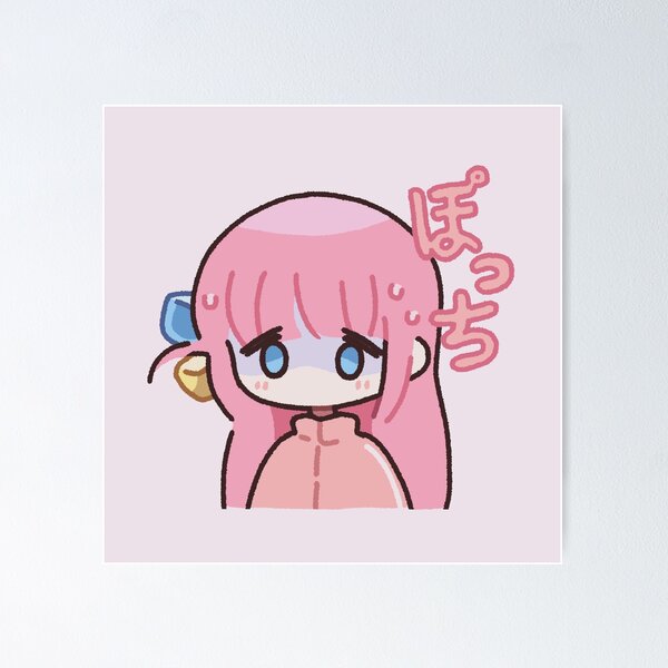 Aperçu de l'œuvre Bocchi Peeker créée et vendue par sleepy-pastels.