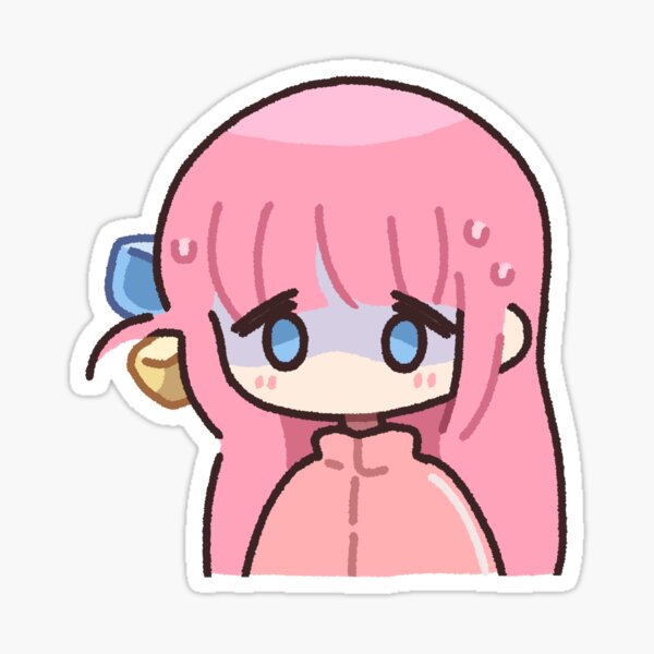 Aperçu de l'œuvre Bocchi Peeker créée et vendue par sleepy-pastels.