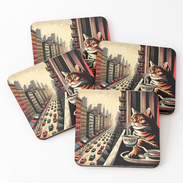 Item preview, Milo Cat's City Escape designed and sold by FayeWong.