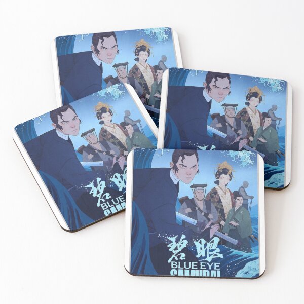 Item preview, Blue Eye Samurai Poster Design  designed and sold by Harsh  Katariya.