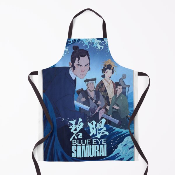 Item preview, Blue Eye Samurai Poster Design designed and sold by Harsh Katariya.